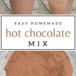 Steps for making hot chocolate with a mix