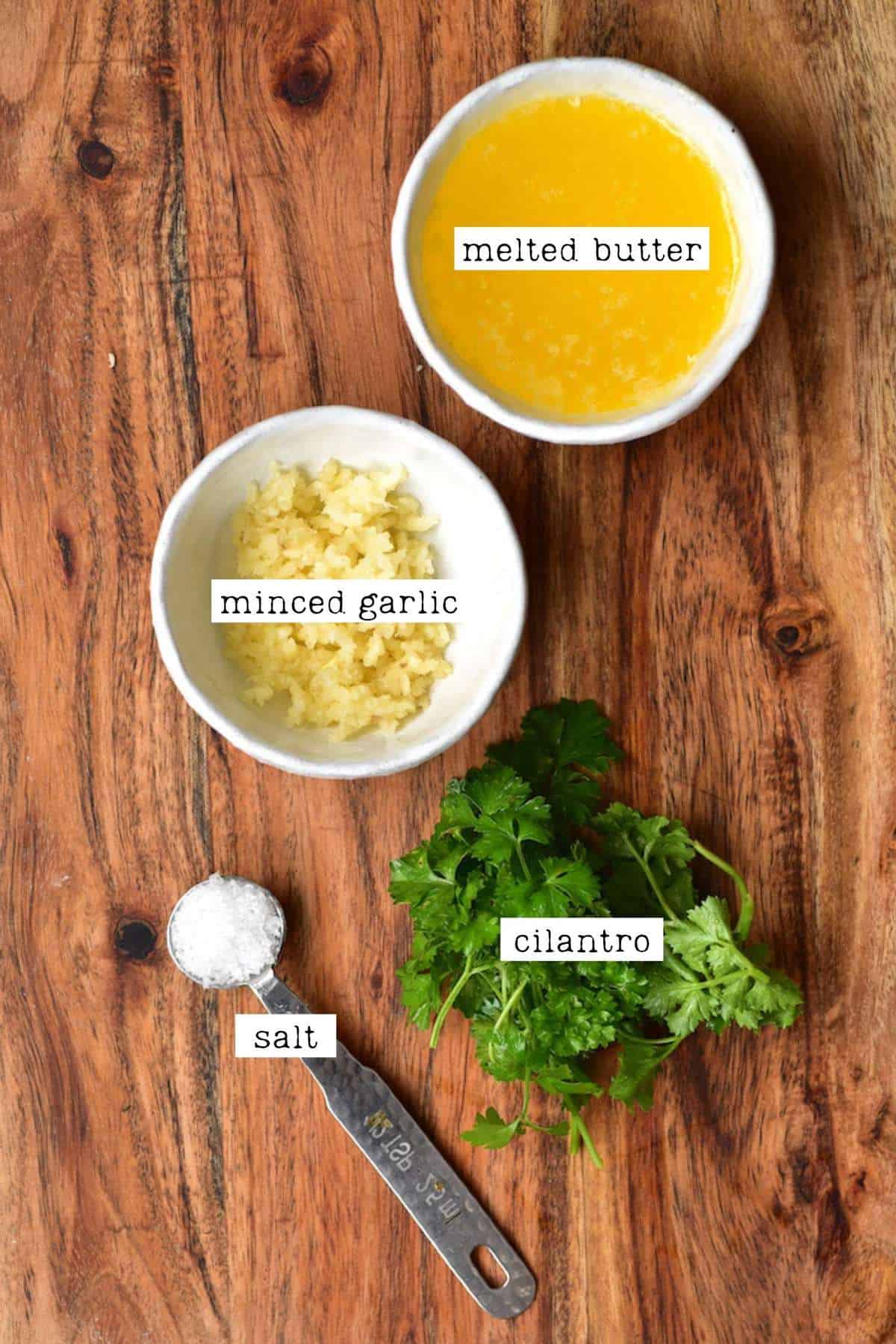 Ingredients for Garlic Sauce