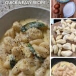 Steps for making Potato Gnocchi