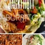 BBQ Jackfruit Veggie Burrito