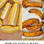 Steps for making spicy corn ribs