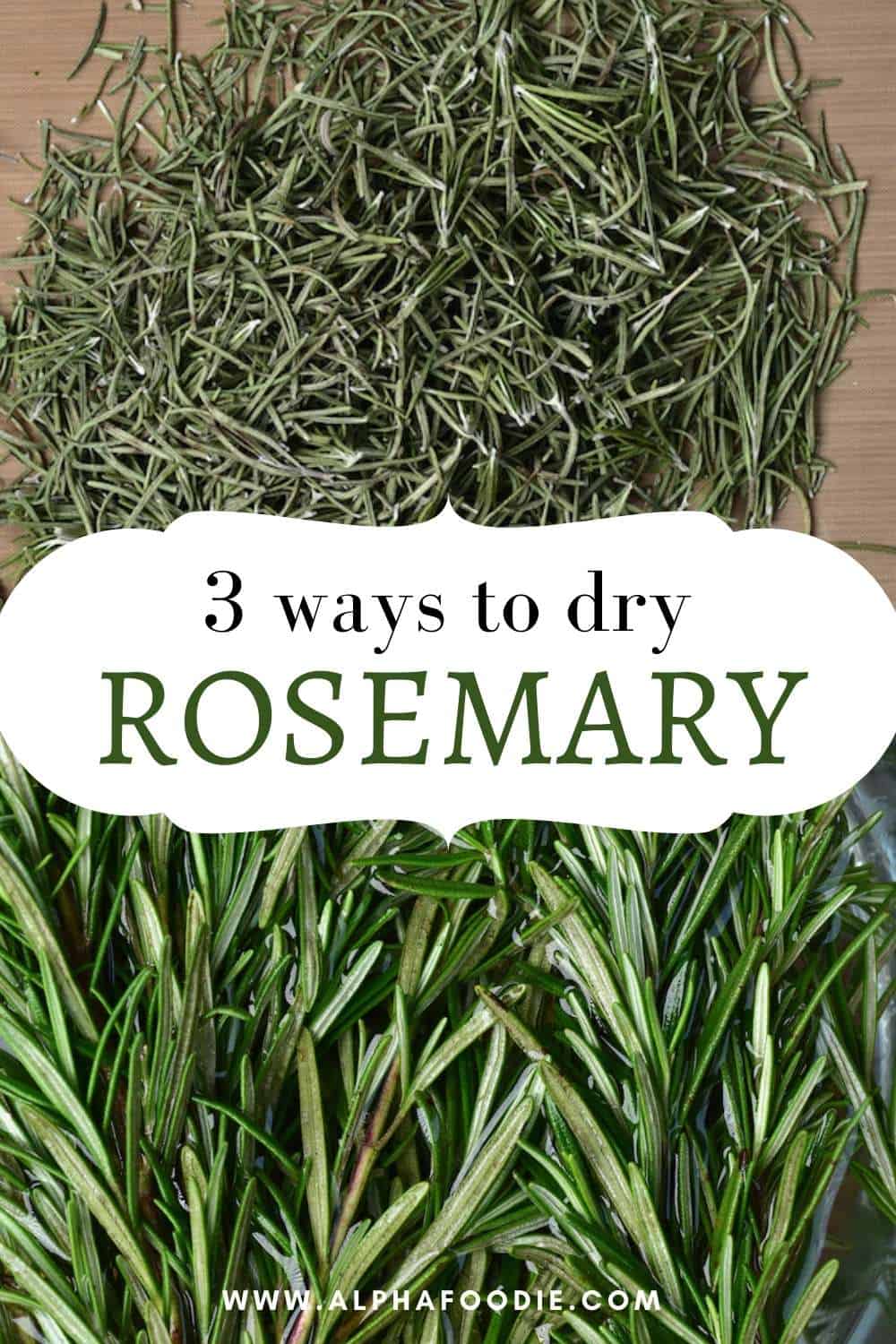 How To Dry Rosemary and Store It (3 Methods) Alphafoodie
