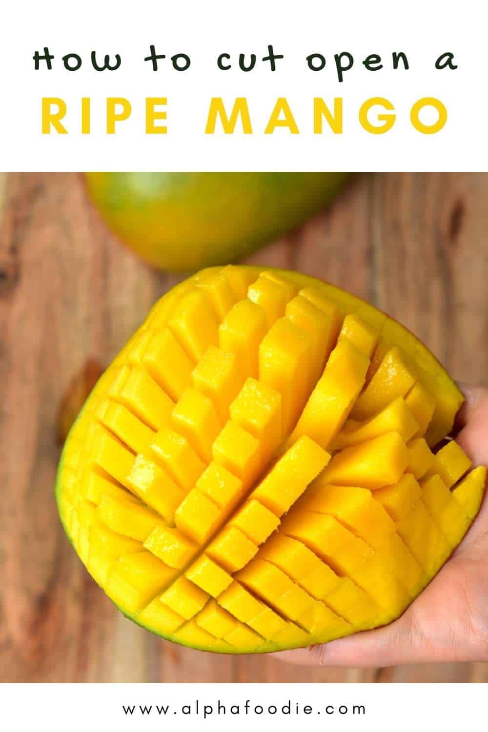 How to Cut a Mango (4+ Simple Methods) Alphafoodie