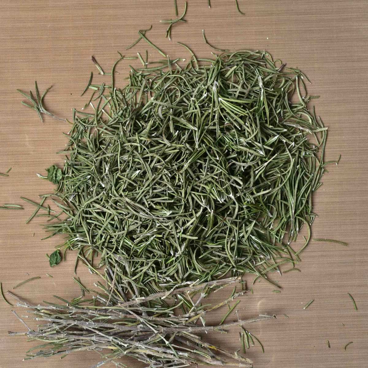 How to Dry Rosemary, Step by Step