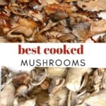 Steps for cooking mushrooms
