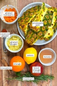 Pineapple Skin Tea (Anti-Inflammatory Tea) - Alphafoodie