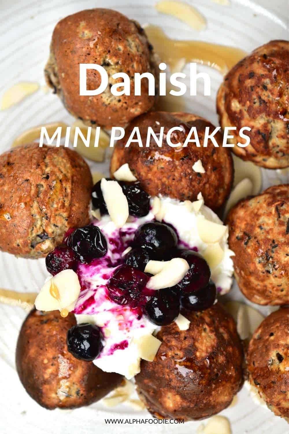 Aebleskiver Danish Pancakes (Blueberry Mini Pancake Balls) Alphafoodie