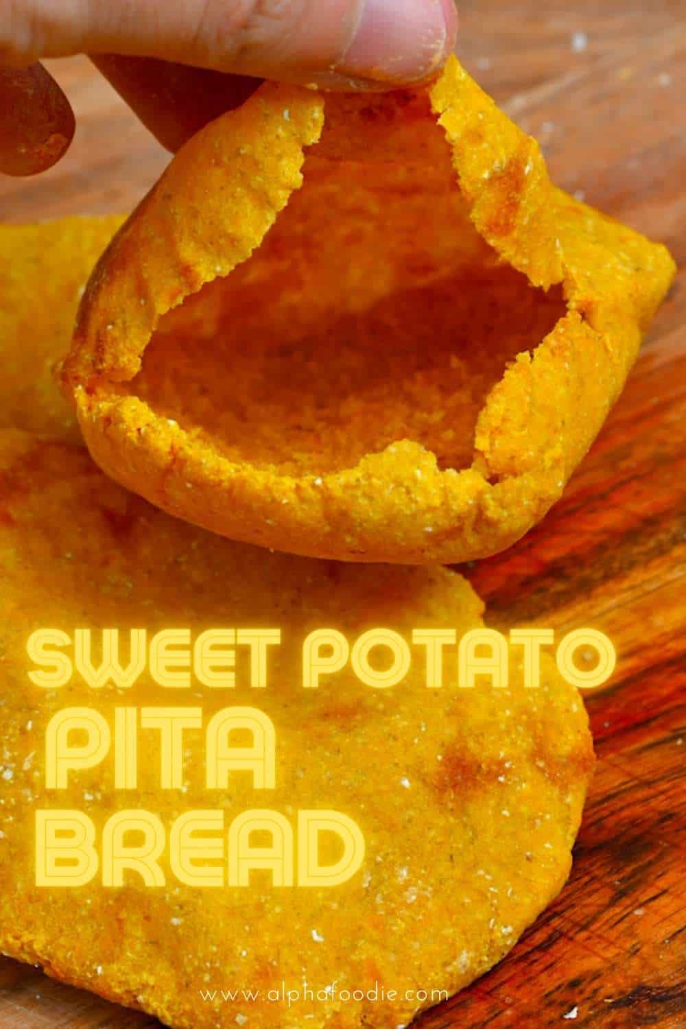 2Ingredient Sweet Potato Flatbread (Glutenfree) Alphafoodie