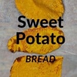 Three sweet potato gluten-free flatbreads