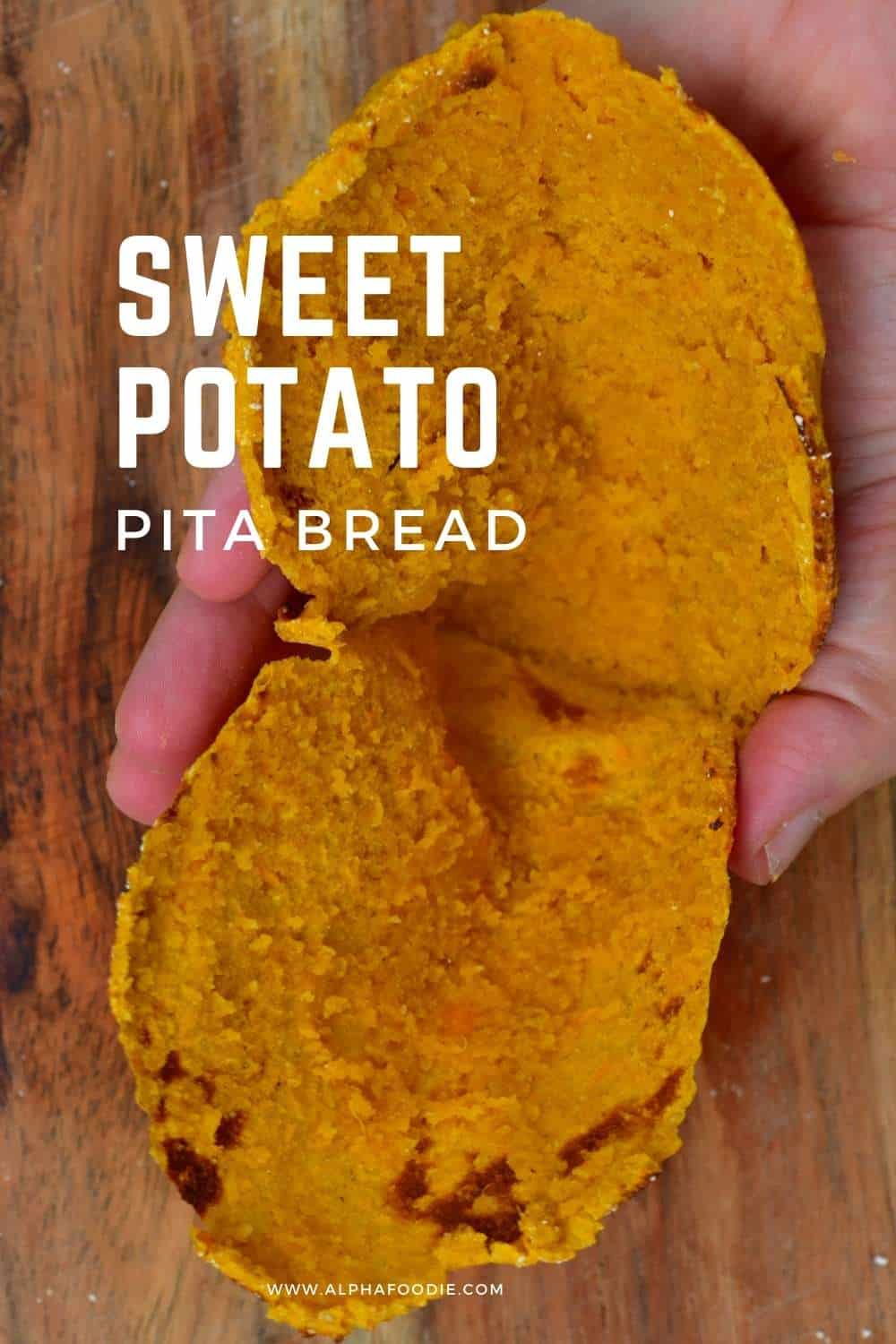 2Ingredient Sweet Potato Flatbread (Glutenfree) Alphafoodie