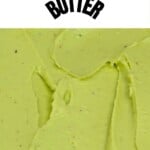 A close up of smoothed avocado butter