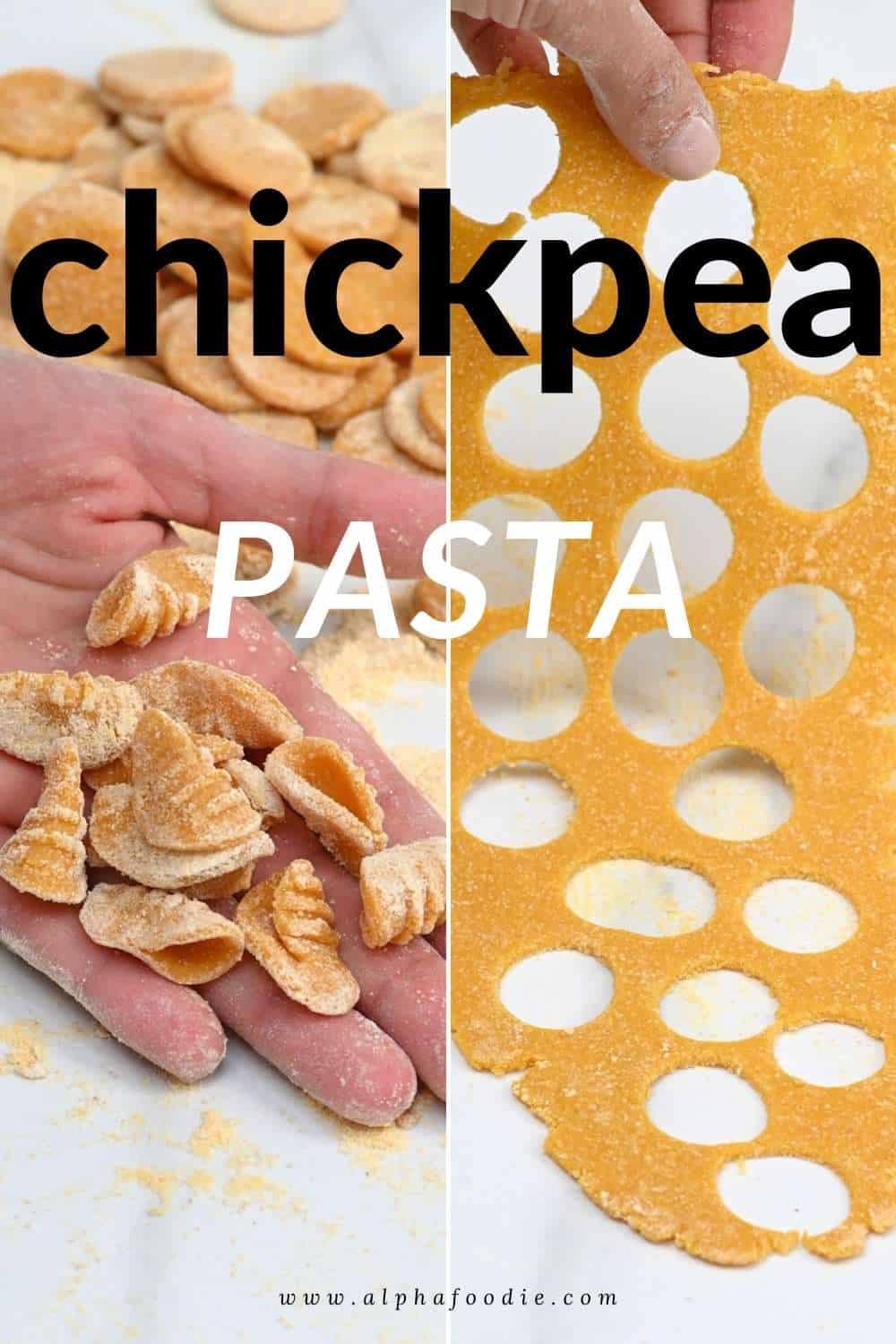 How To Make Chickpea Flour Pasta (Homemade GF Pasta) Alphafoodie