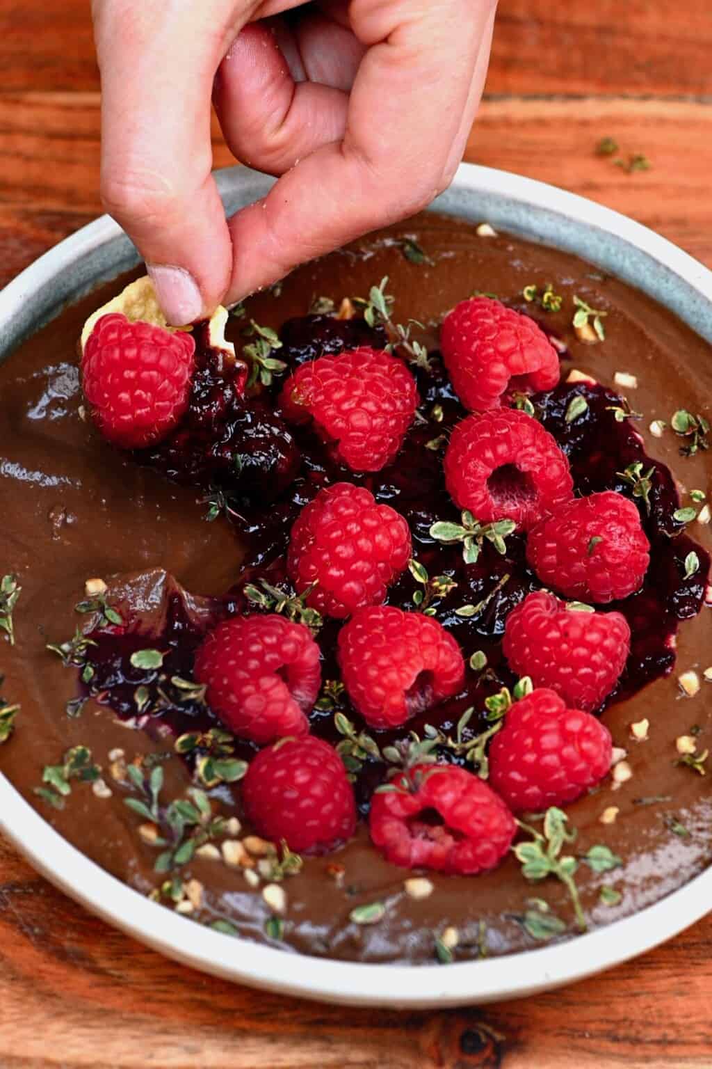 Chocolate Hummus (Dessert Hummus) Alphafoodie