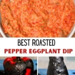 Eggplant Red Pepper Dip