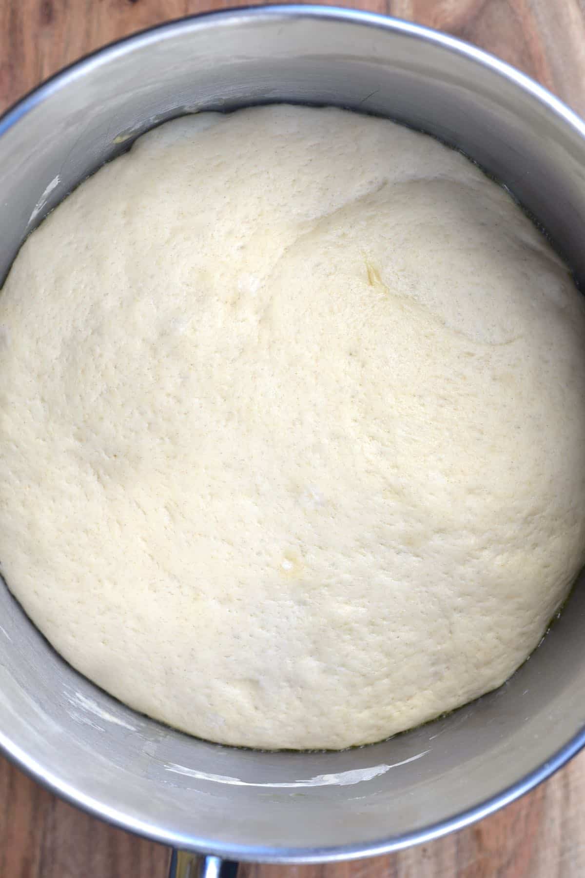 Ready dough for manakish
