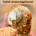 Turkish simit bread