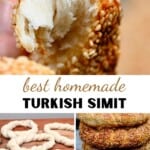 Turkish simit bread