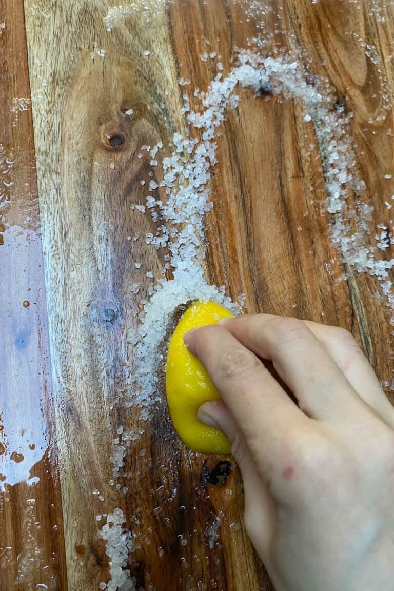 How to Clean A Wooden Cutting Board (And Season It) Alphafoodie