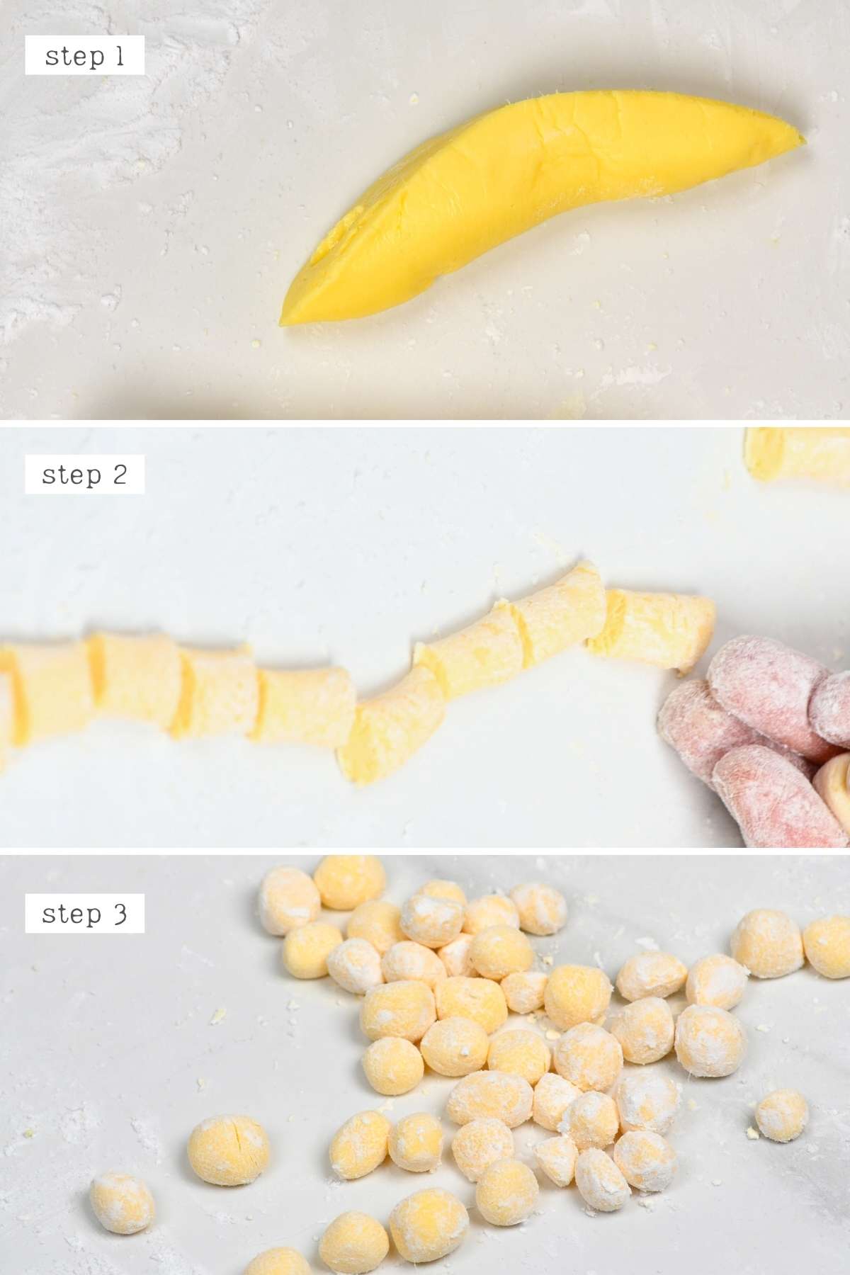 Steps for making tapioca pearls