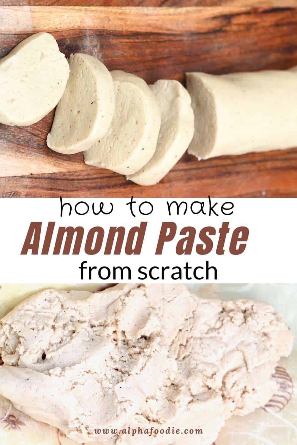 How to Make Almond Paste (EggFree Recipe) Alphafoodie