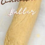 A log of cinnamon butter