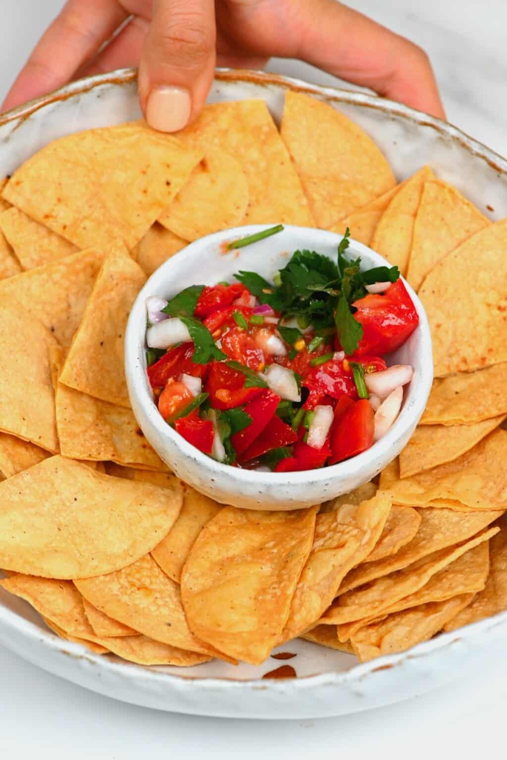 Crispy Air Fryer Tortilla Chips (Plus Oven Method) Alphafoodie