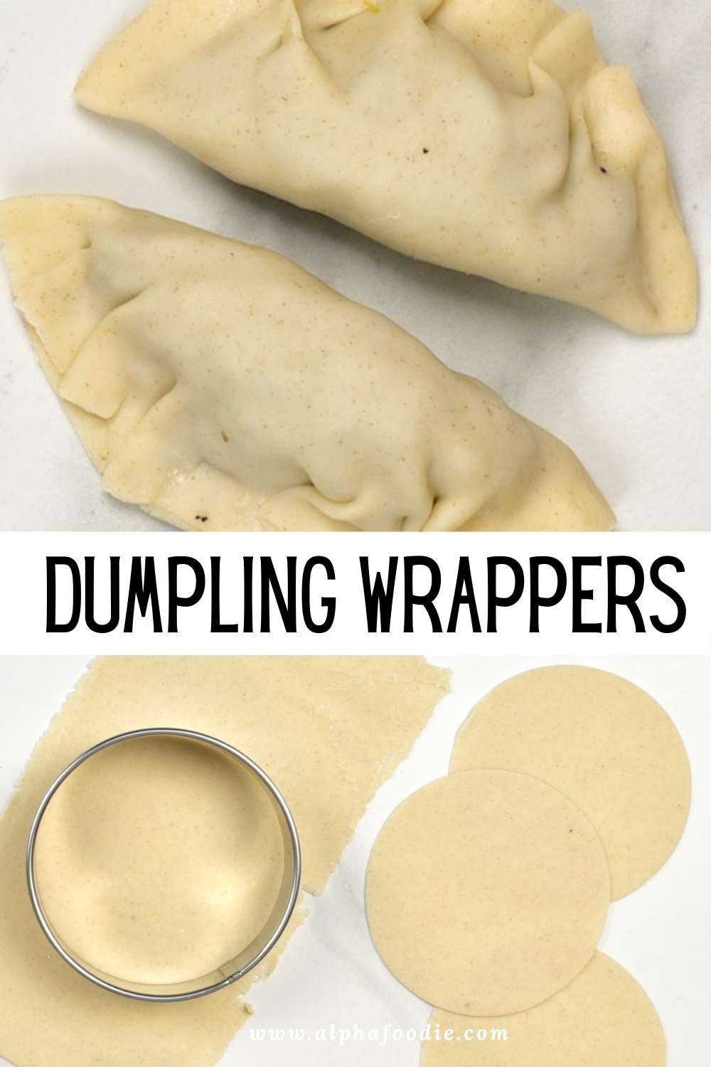 How to Make Dumpling Wrappers (Potsticker, Wonton, Gyoza)
