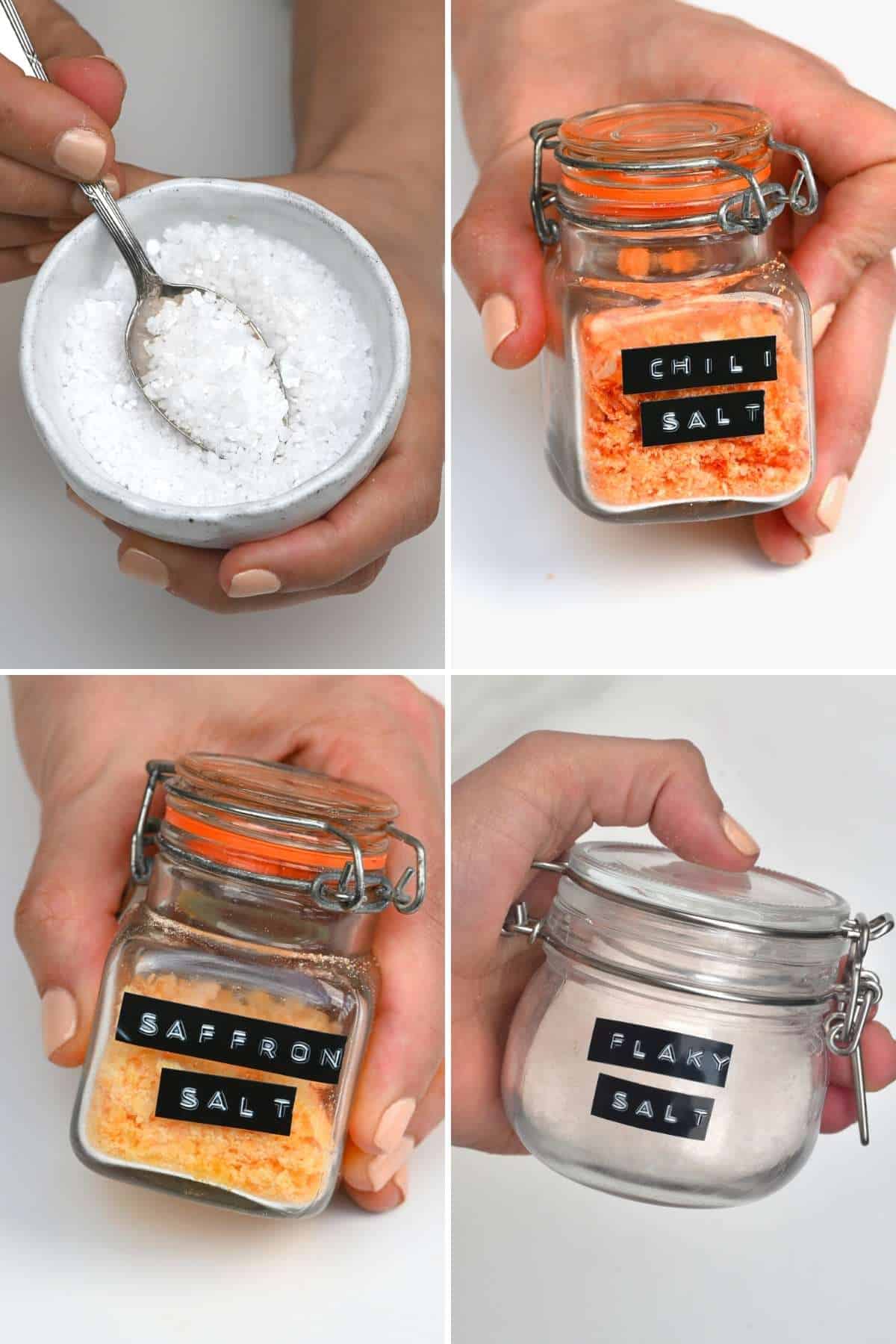 Homemade flaky salt