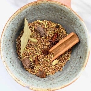 Garam Masala Spices in a bowl