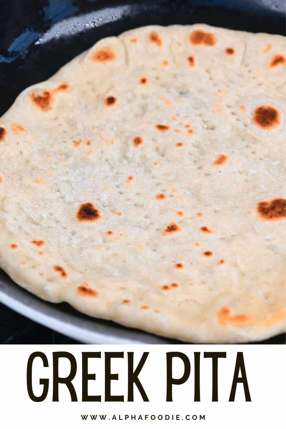 How to Make Greek Pita (Gyro Bread) Alphafoodie