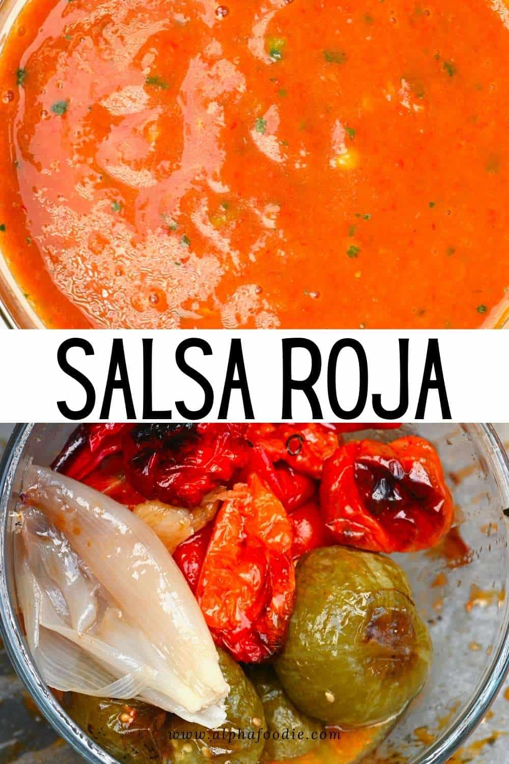 Mexican Salsa Roja Recipe (Roja Sauce) - Alphafoodie