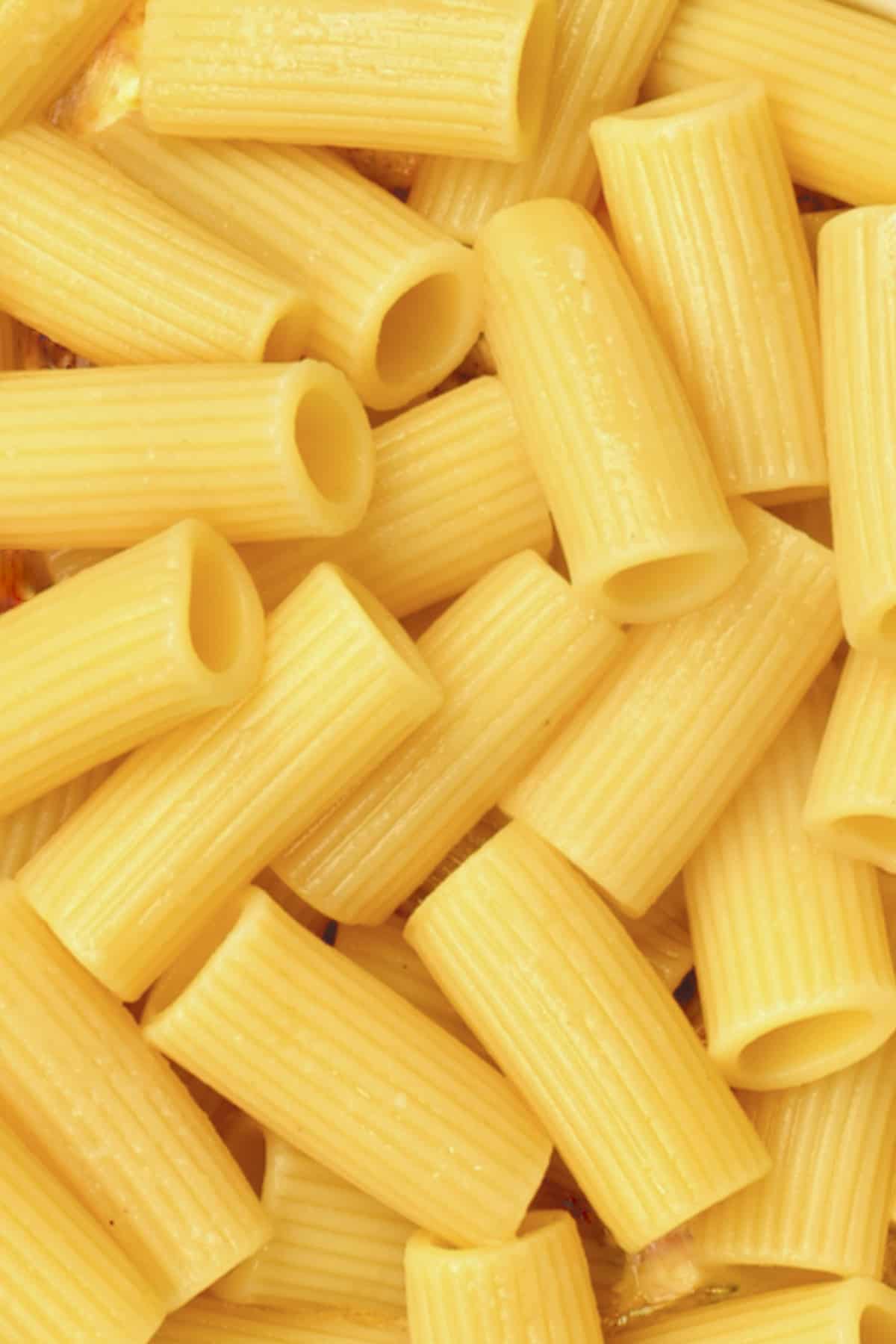 Cooked pasta