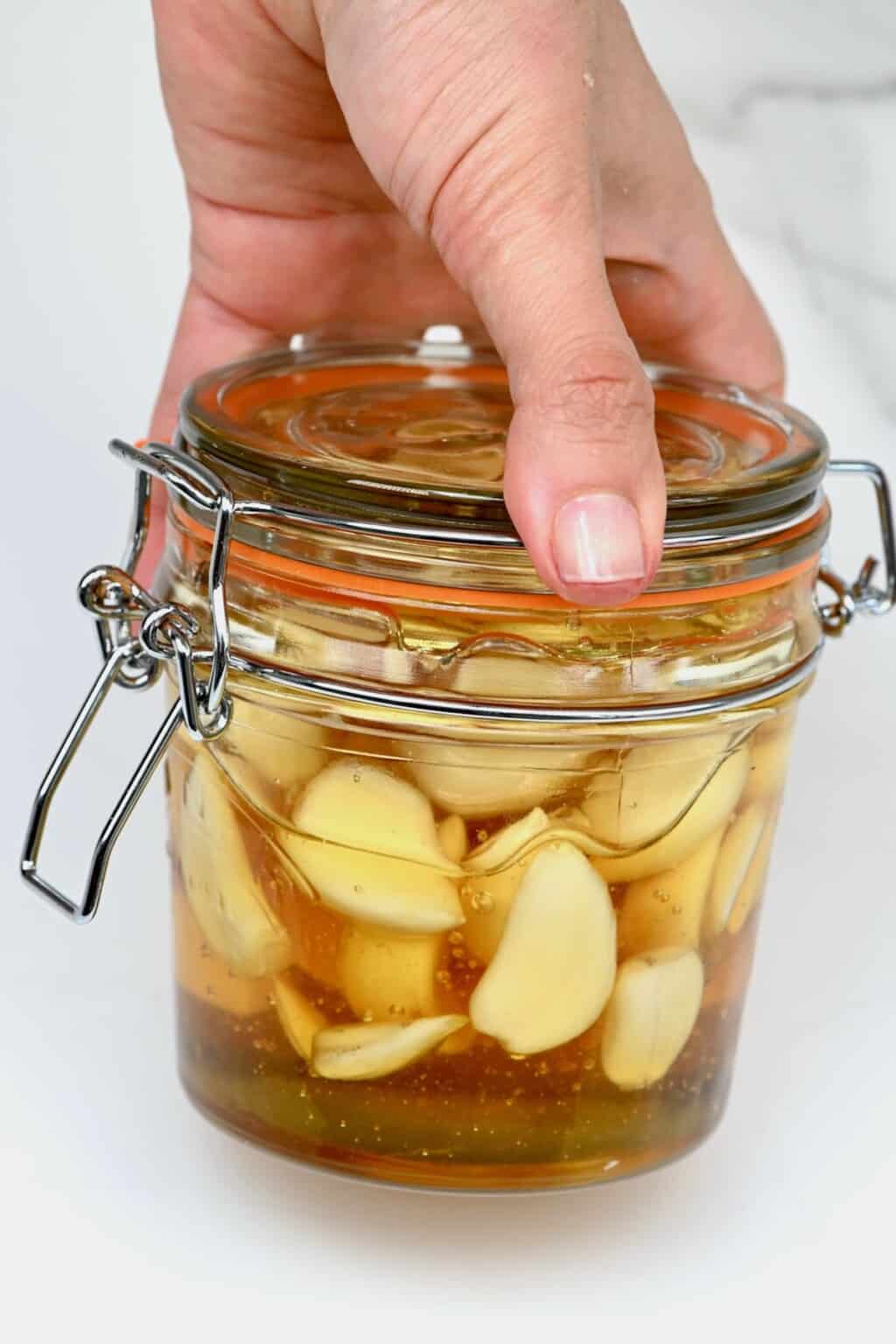 How to Make Fermented Garlic Honey Alphafoodie