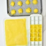 Ginger paste frozen in different shapes - 17