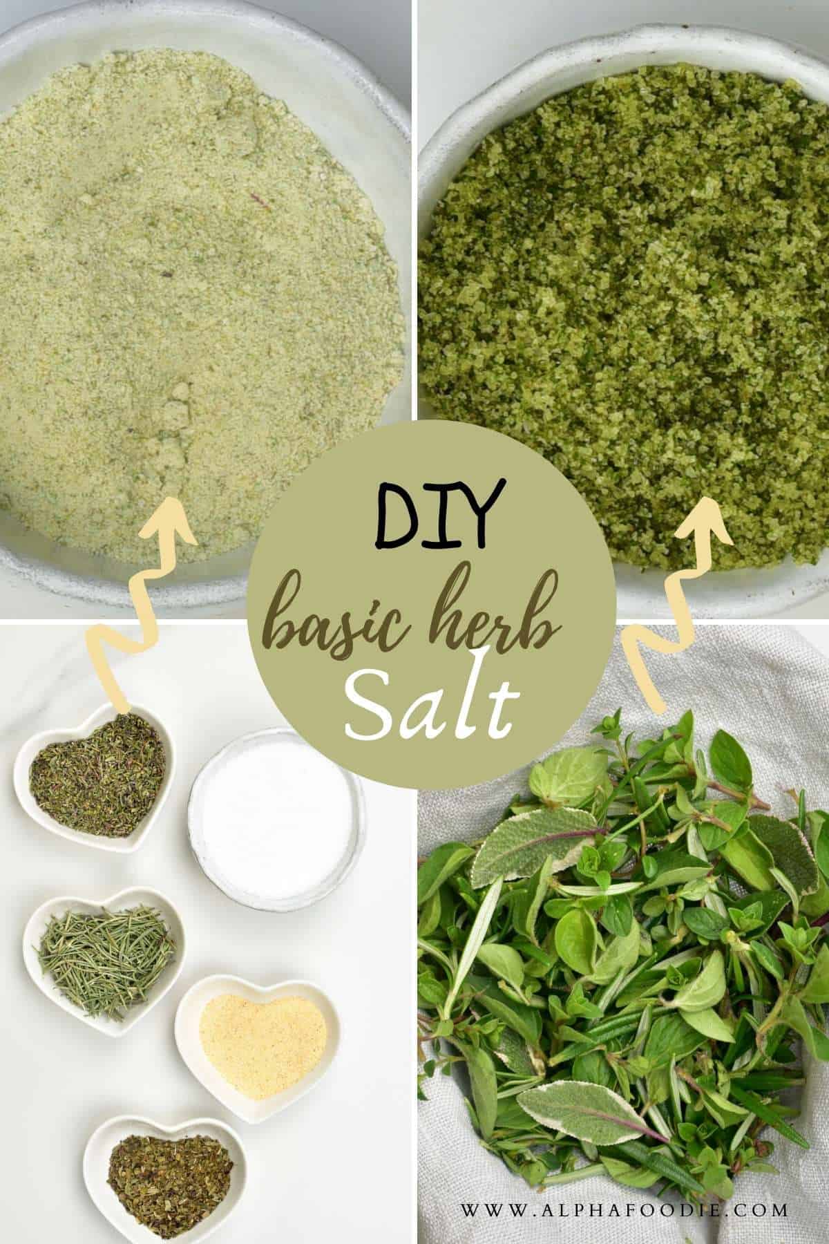How To Make Herb Salt (Rosemary Salt Blend) Alphafoodie