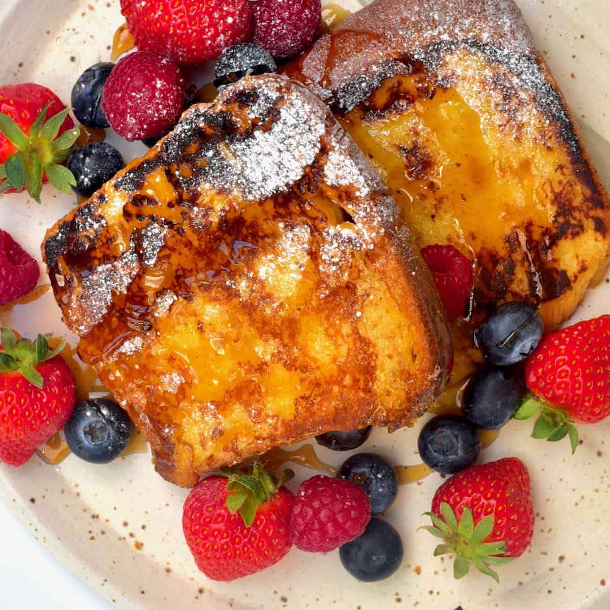 The Best French Toast Recipe (Brioche French Toast) - Dessert for Two