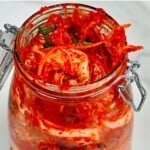Kimchee in a jar