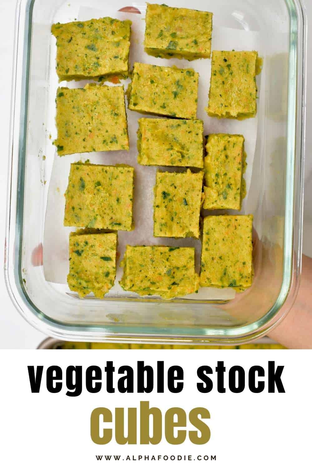 Homemade Vegetable Bouillon Cubes and Powder Alphafoodie