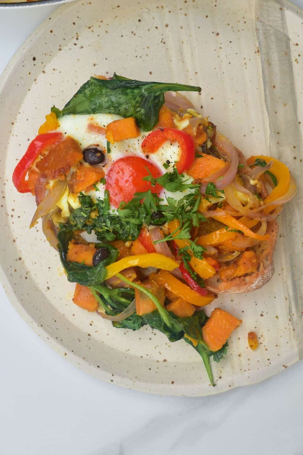 Sweet Potato Breakfast Hash (Vegetarian Hash) Alphafoodie