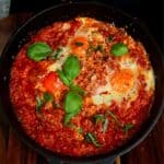 A skillet with eggs in purgatory - 19