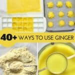 Ginger paste ginger powder and ginger juice