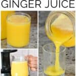 Steps for making pineapple ginger juice
