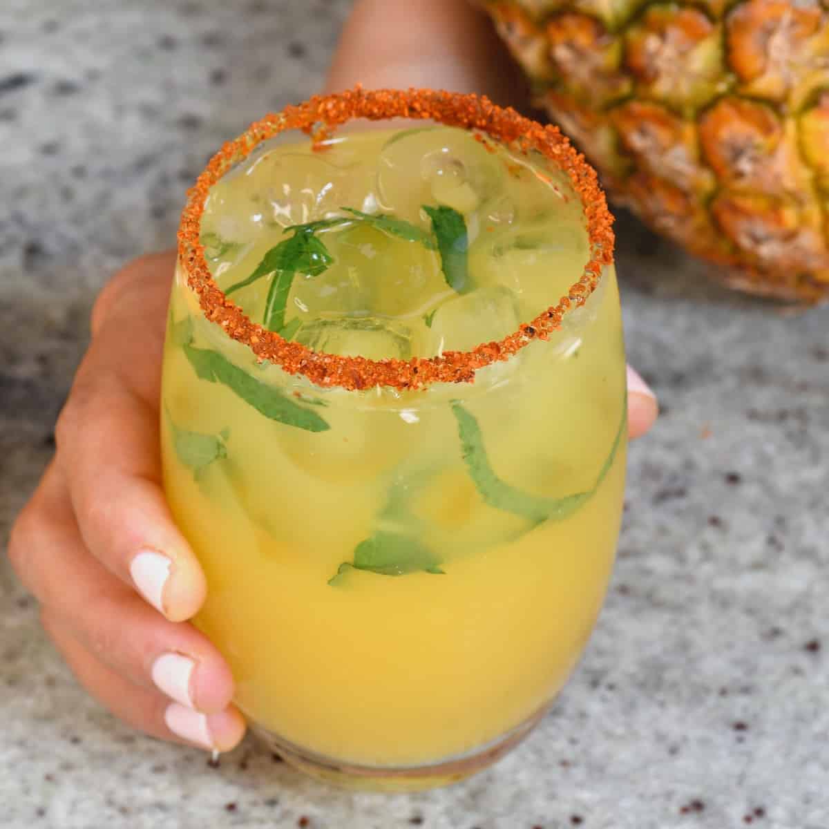 Pineapple Orange Juice in a glass
