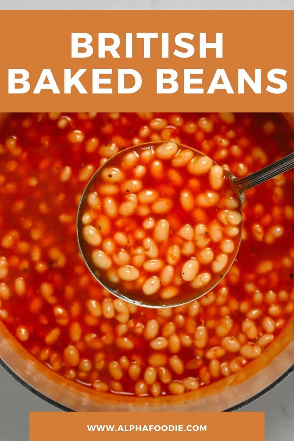 Homemade British Baked Beans Alphafoodie