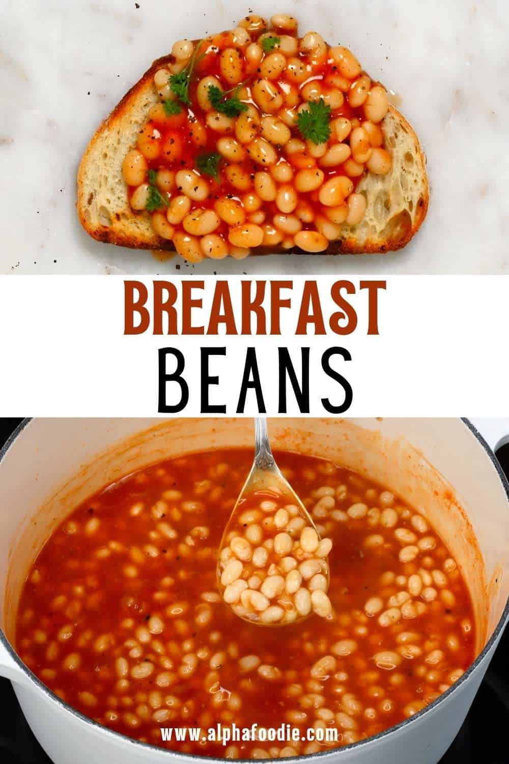 Homemade British Baked Beans Alphafoodie