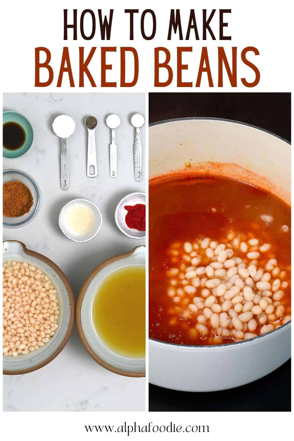 Homemade British Baked Beans Alphafoodie