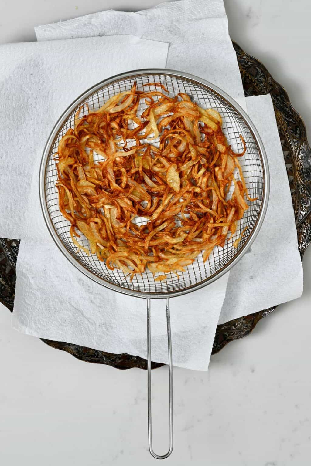 How to Make Fried Onions (Crispy Onions/Birista) Alphafoodie