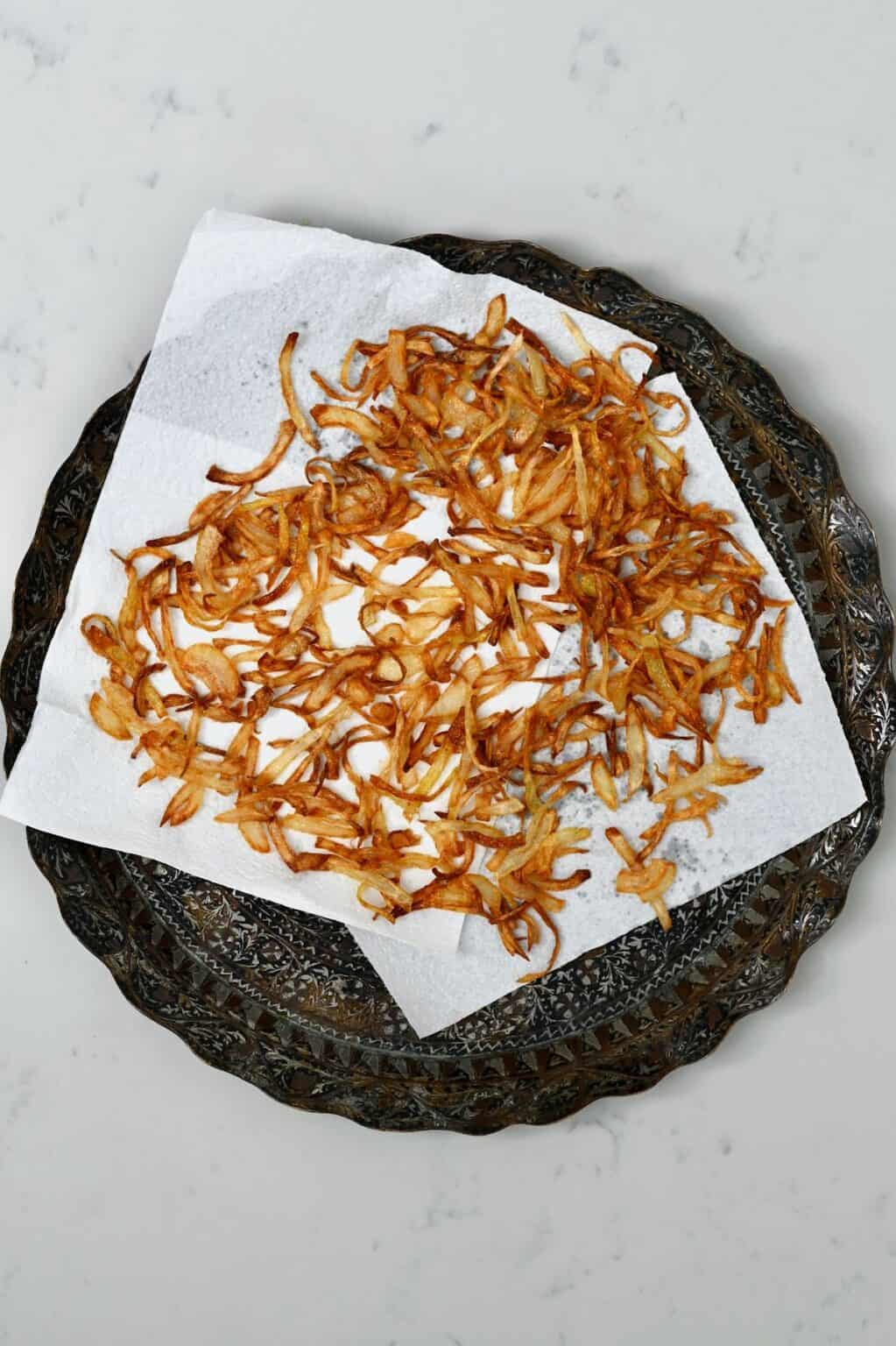 How to Make Fried Onions (Crispy Onions/Birista) Alphafoodie