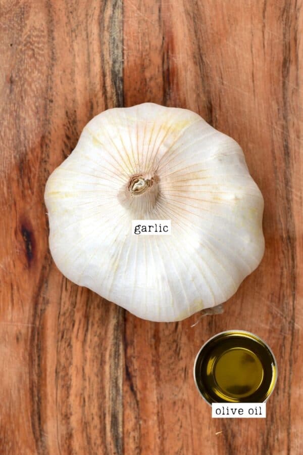 How to Roast Garlic in the Oven (Whole Roasted Garlic + Cloves)