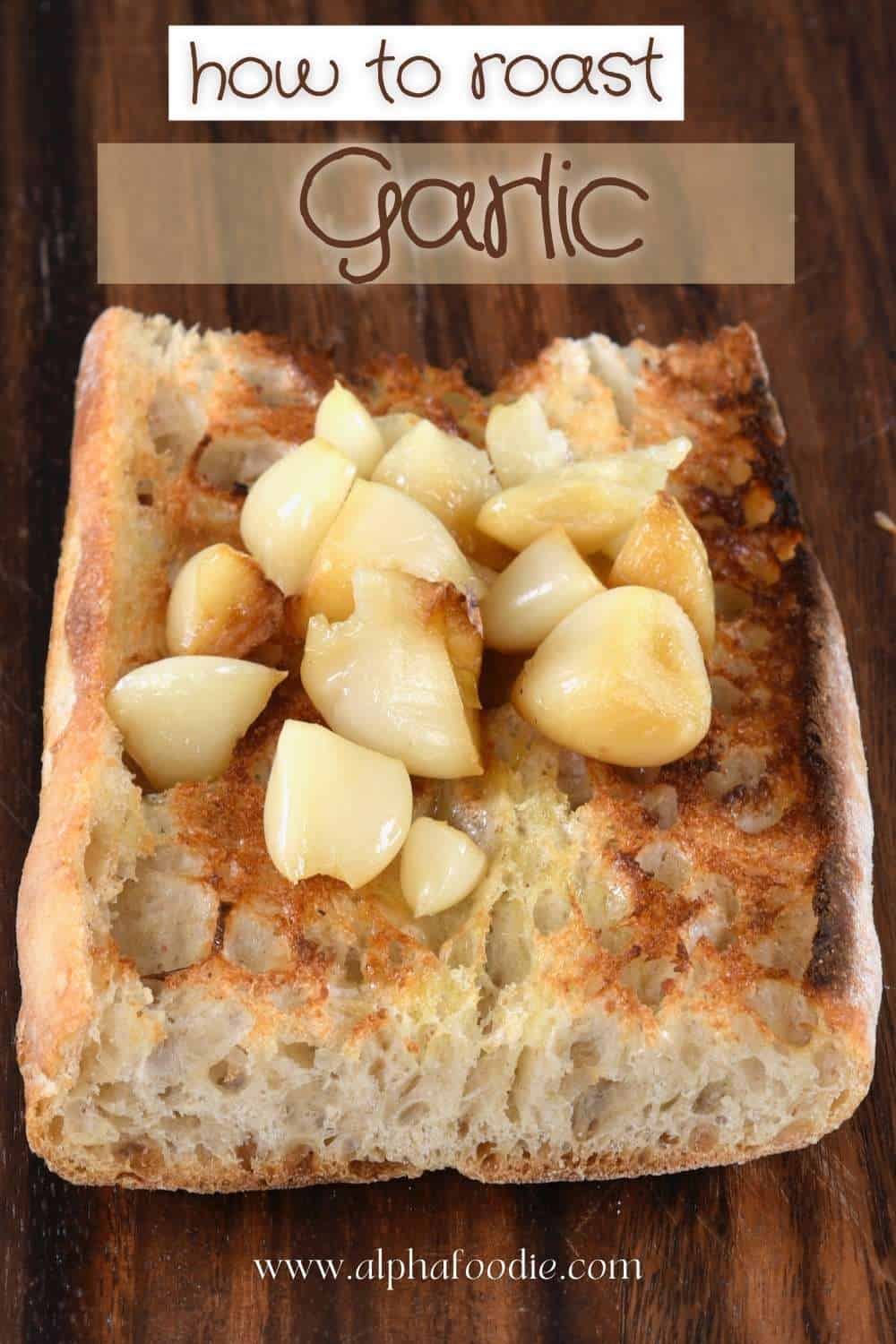 How to Roast Garlic in the Oven (Whole Roasted Garlic + Cloves)
